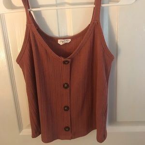 super soft pink tank top